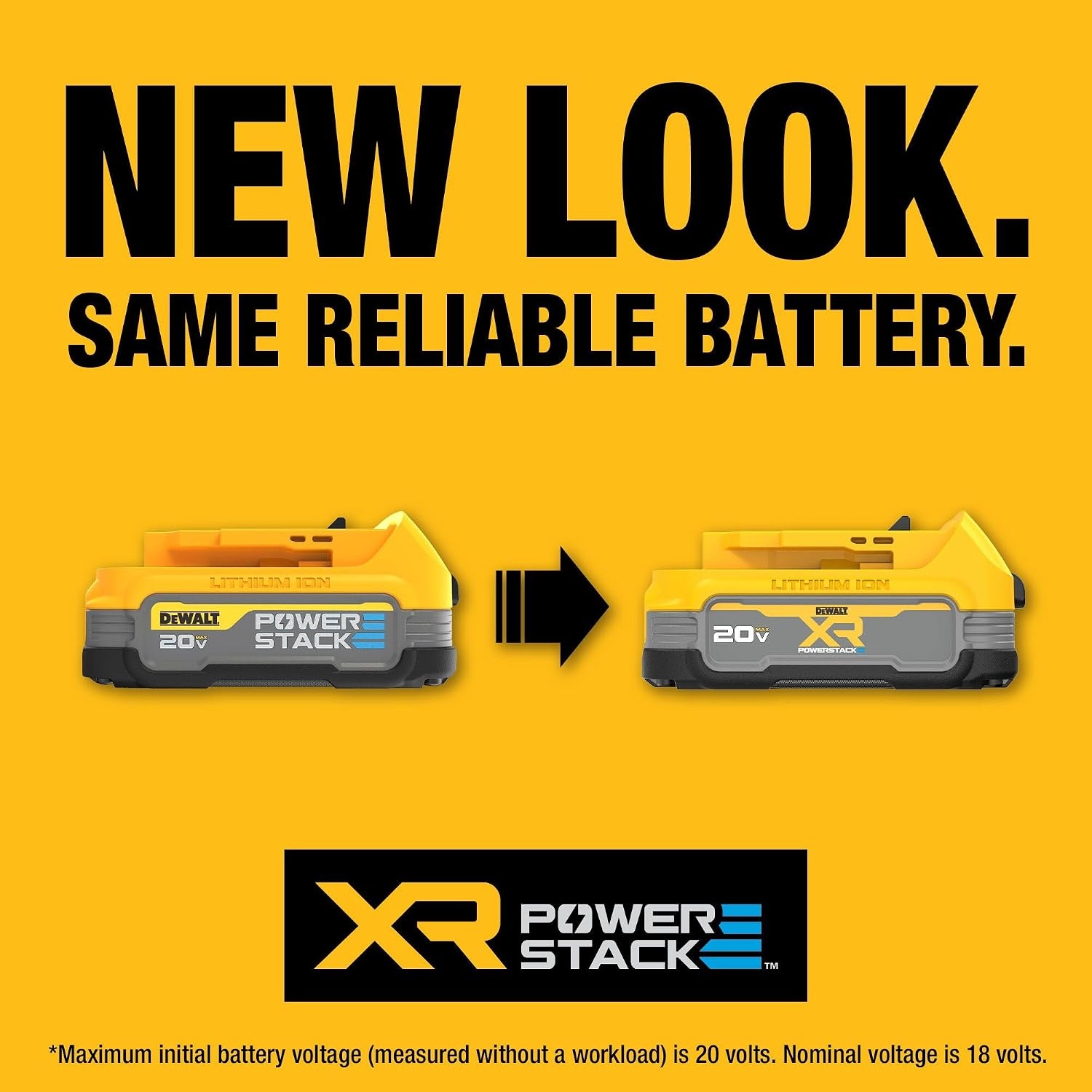 image:imageDEWALT 20V MAX Battery Compact 15Ah DCB20120V MAX XR POWERSTACK 17 Ah