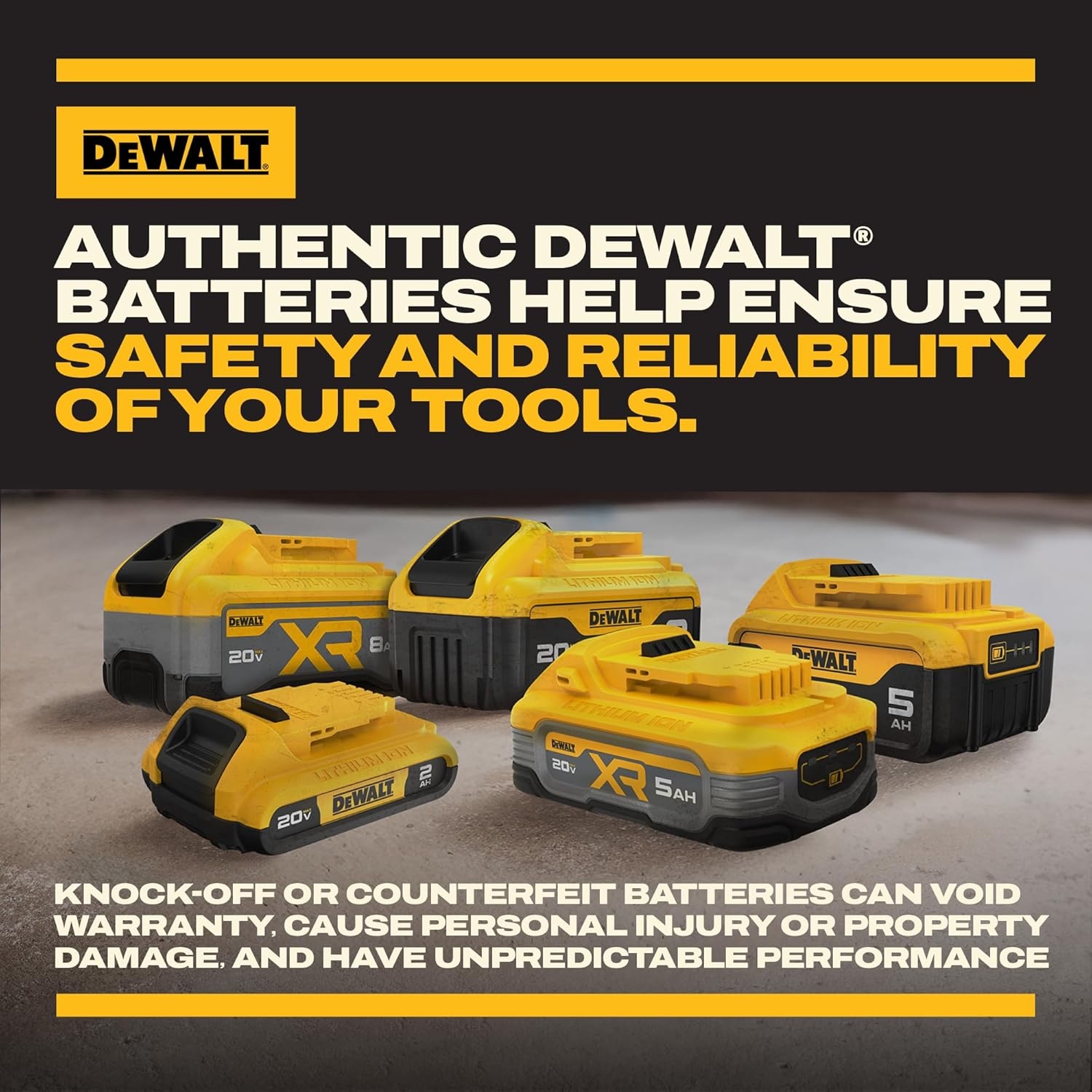 image:imageDEWALT 20V MAX Battery Compact 15Ah DCB20120V MAX XR POWERSTACK 17 Ah
