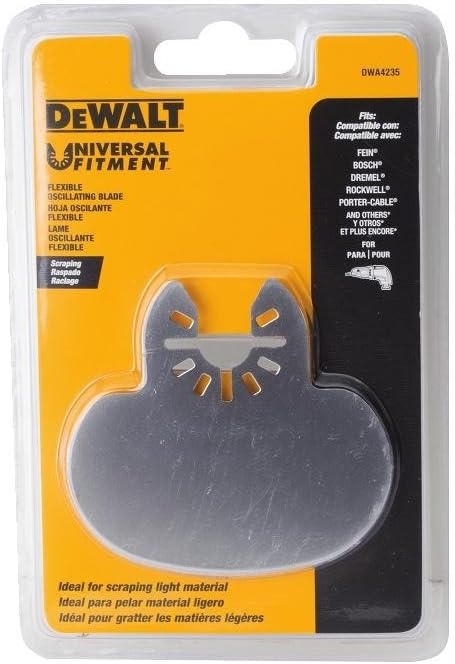 image:imageDEWALT DWA4235 Wide Caulk Removing Oscillating Blade