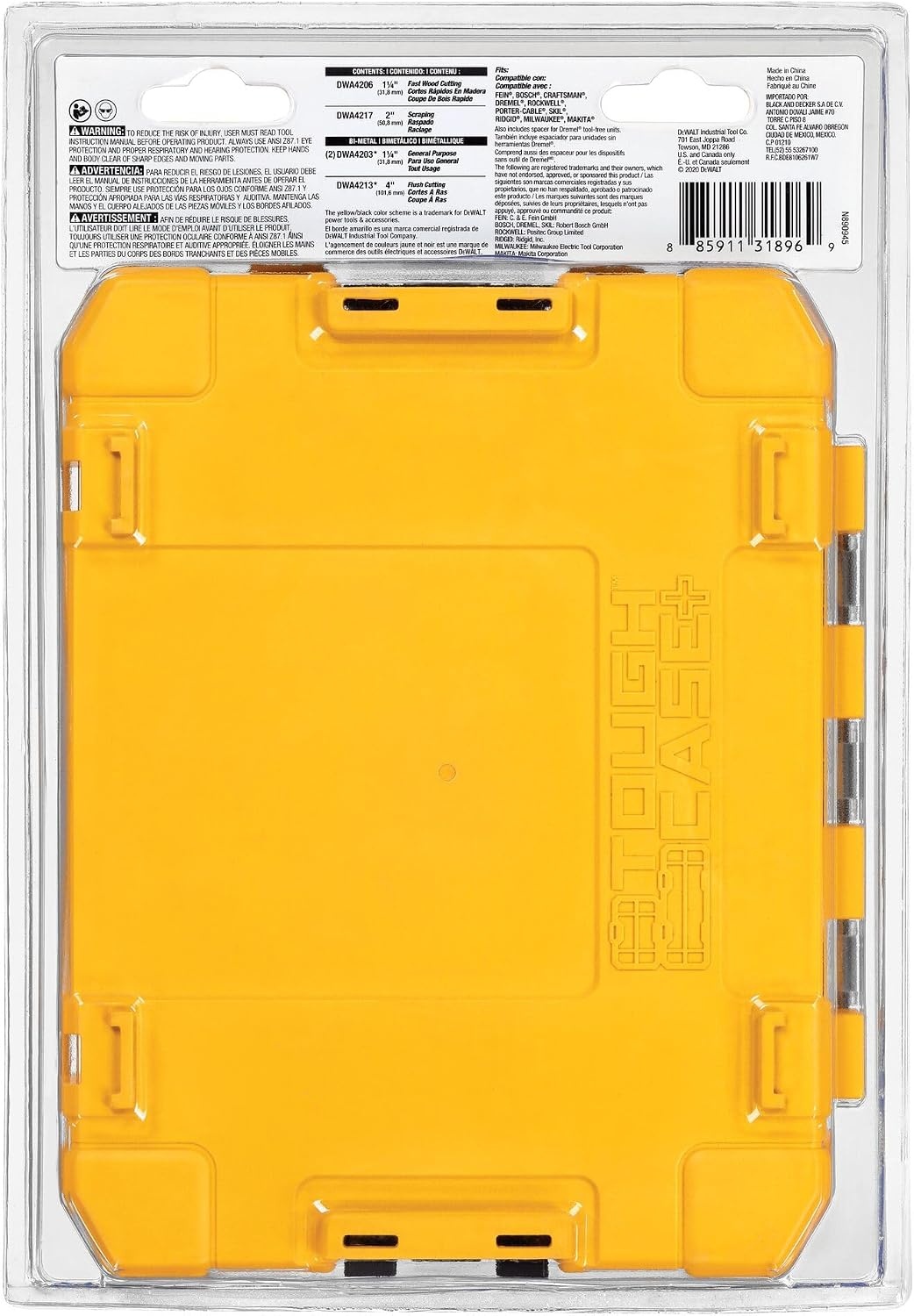 image:imageDEWALT Oscillating Tool Blades Kit 5Piece DWA4216