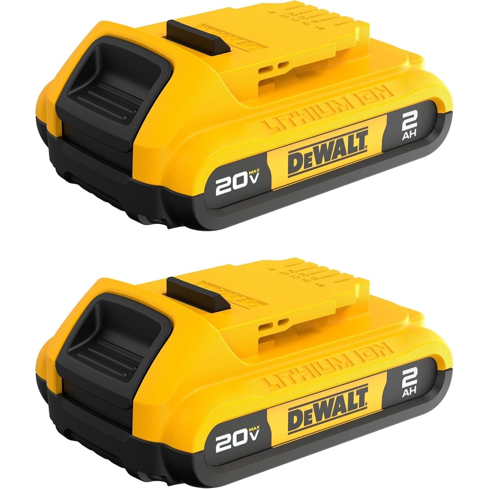 image:imageDEWALT 20V MAX Battery Compact 20Ah DCB20320 Ah Double Pack