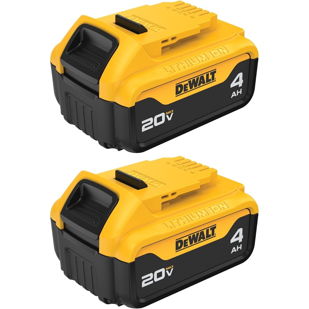 image:imageDEWALT 20V MAX XR Battery 40Ah 2Pack DCB2042 Black20V MAX XR