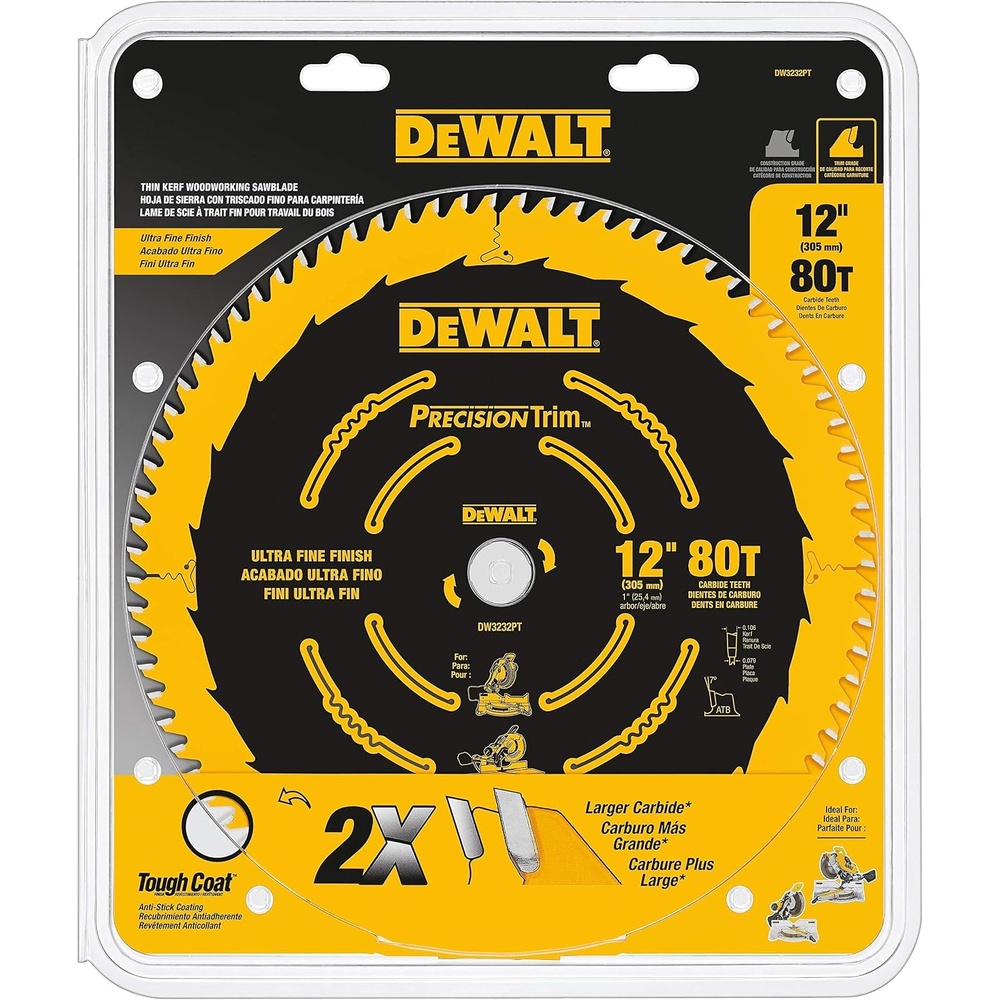 image:imageDEWALT DW3232PT Crosscutting Saw Blade