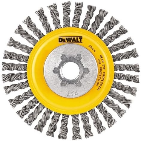 image:imageDEWALT DW49202 612Inch by 58Inch11 HP 020 Carbon Stringer Wire Wheel6pack