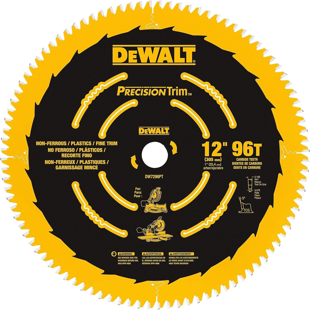 image:imageDEWALT DW7296PT Crosscutting Saw Blade