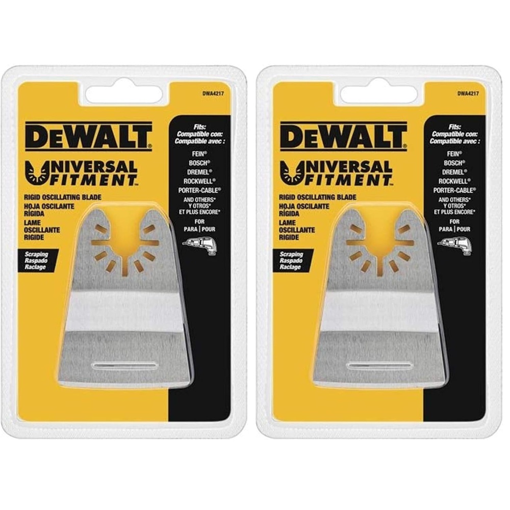 image:imageDEWALT Dwa4217 Oscillating Rigid Scraper Blade393701 Foot Pack of 2
