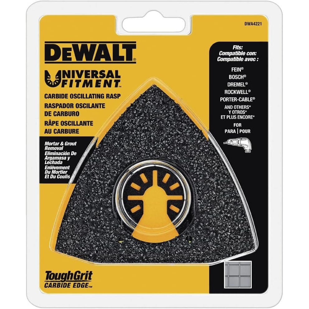 image:imageDEWALT Dwa4221 Oscillating Carbide Rasp