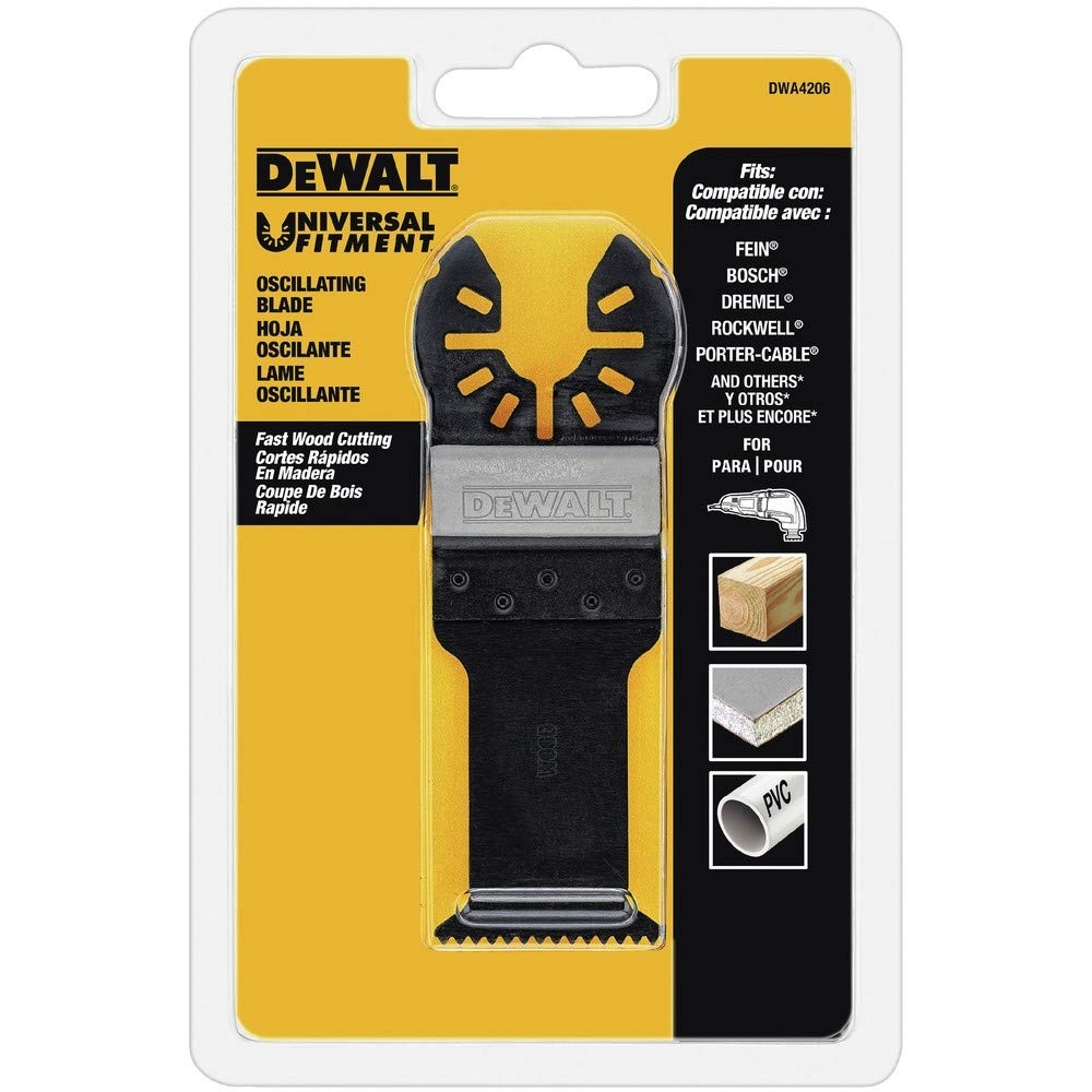 image:imageDEWALT Oscillating Tool Blade Fast Cutting Wood DWA4206One Size