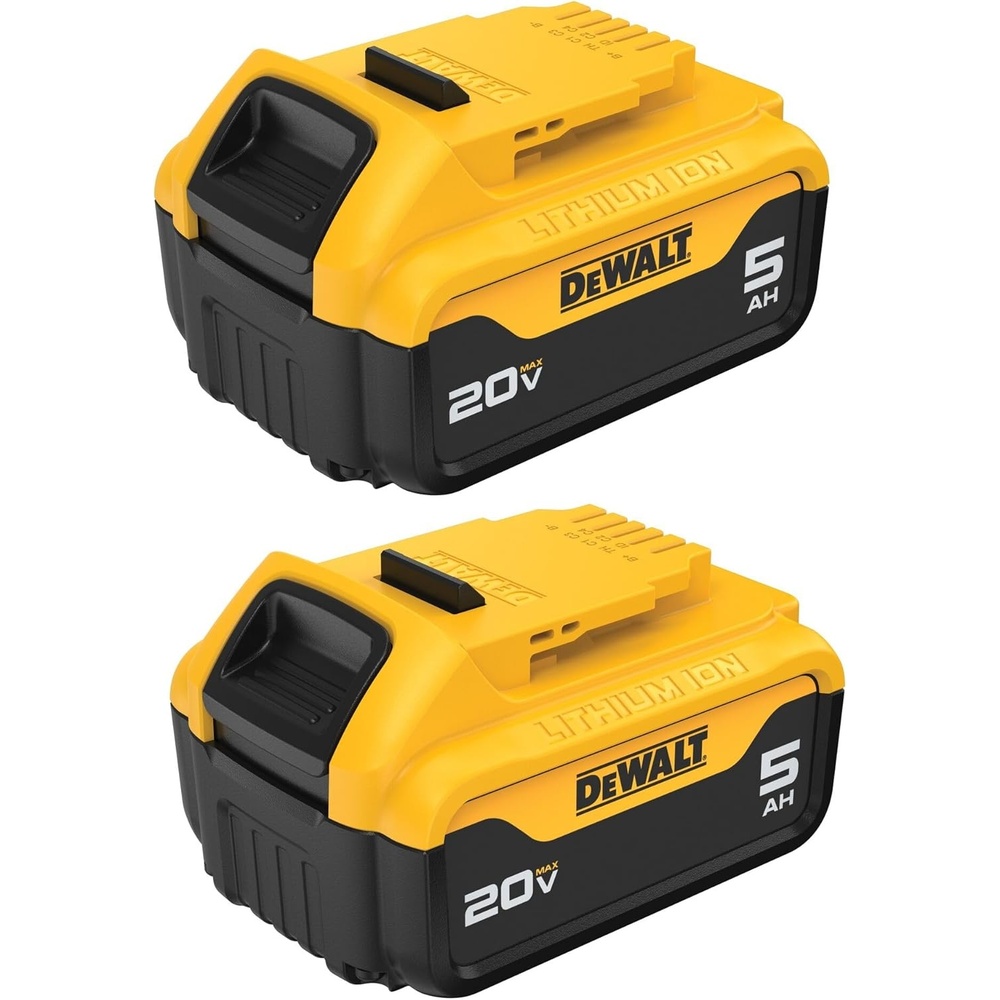 image:imageDEWALT Powerstack 20V MAX Battery Rechargeable 5Ah Lithium Ion 2Pack DCBP520220V MAX
