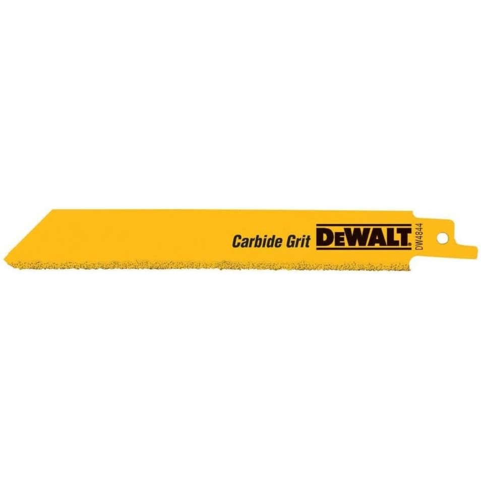 image:imageDeWalt DW4843 8 Carbidecoated Reciprocating Saw Blade 5Pk8 Carbide 5pack