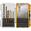 image:imageDEWALT Cobalt Alloy Steel Drill Bit Set with Pilot Point 14Piece DWA1240Pack of 5