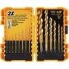 image:imageDEWALT DW1341 14Piece Titanium Nitride Speed Tip Drill Bit Set