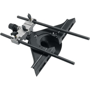 DEWALT Universal Router Edge Guide with Dust Collection, Fine Adjustment, Vacuum Adaptor (DW6913)