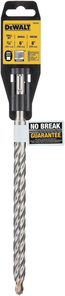 image:imageDEWALT DW5453 Hammer Bit SilverOne Size