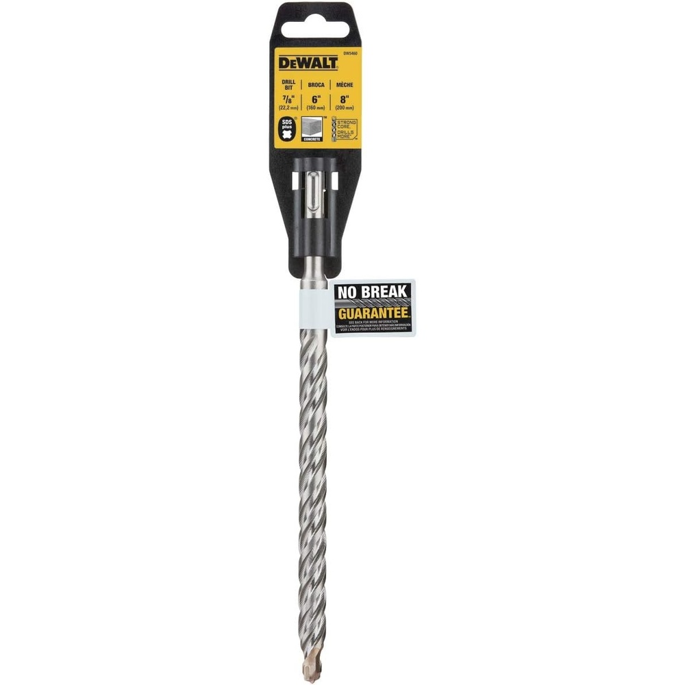 image:imageDEWALT DW5461 78Inch by 10Inch by 12Inch ROCK CARBIDE SDS Plus Hammer BitOne Size