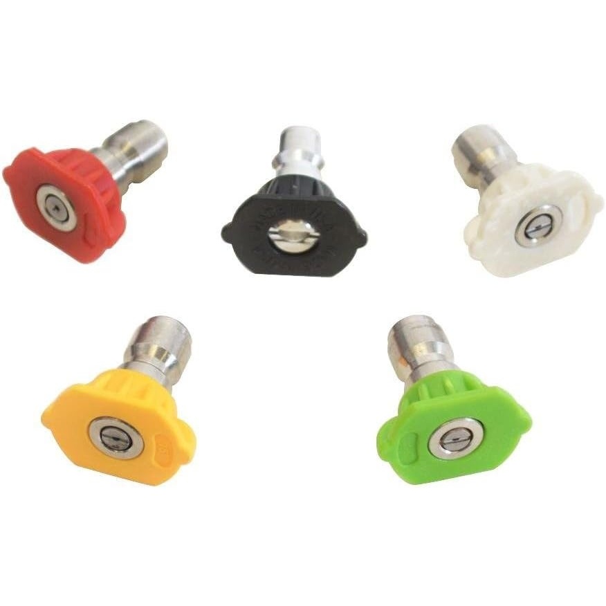 image:imageDEWALT Pressure Washer Nozzle 5 Pack Quick Connect 40 4500PSI 80172